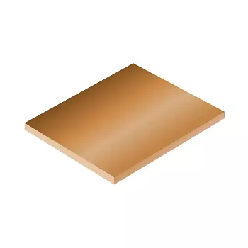 Плита бронзовая БрАЖМц10-3-1.5 35х300х500 мм ГОСТ 18175-78 для втулок